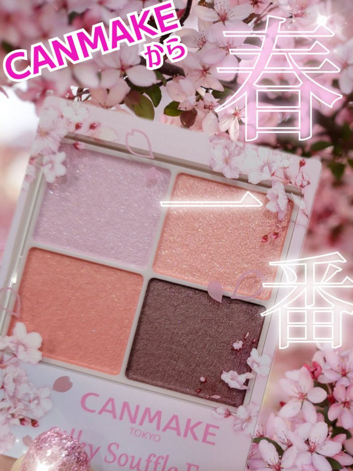 シルキースフレアイズ/キャンメイク/アイシャドウパレットを使ったクチコミ(1枚目)