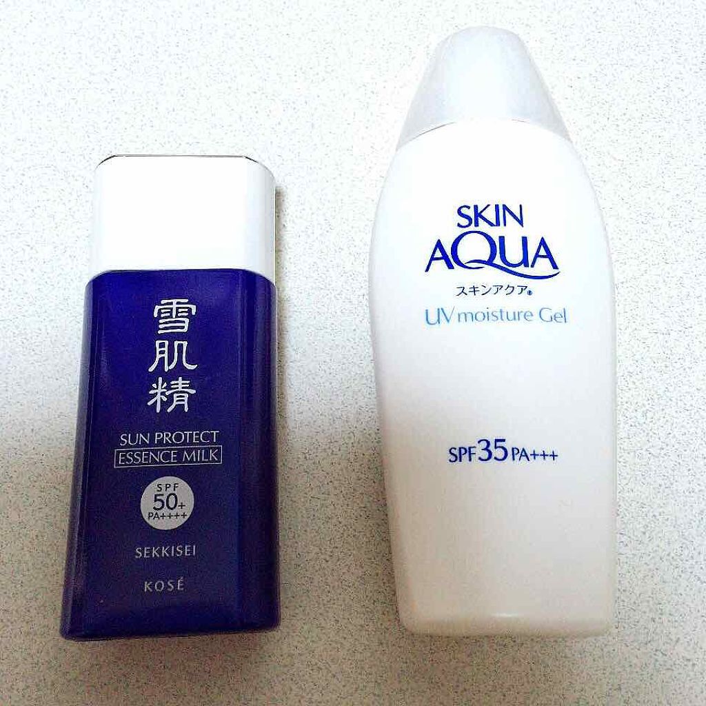 サンプロテクト エッセンス ミルク/雪肌精/化粧下地を使ったクチコミ（1枚目）