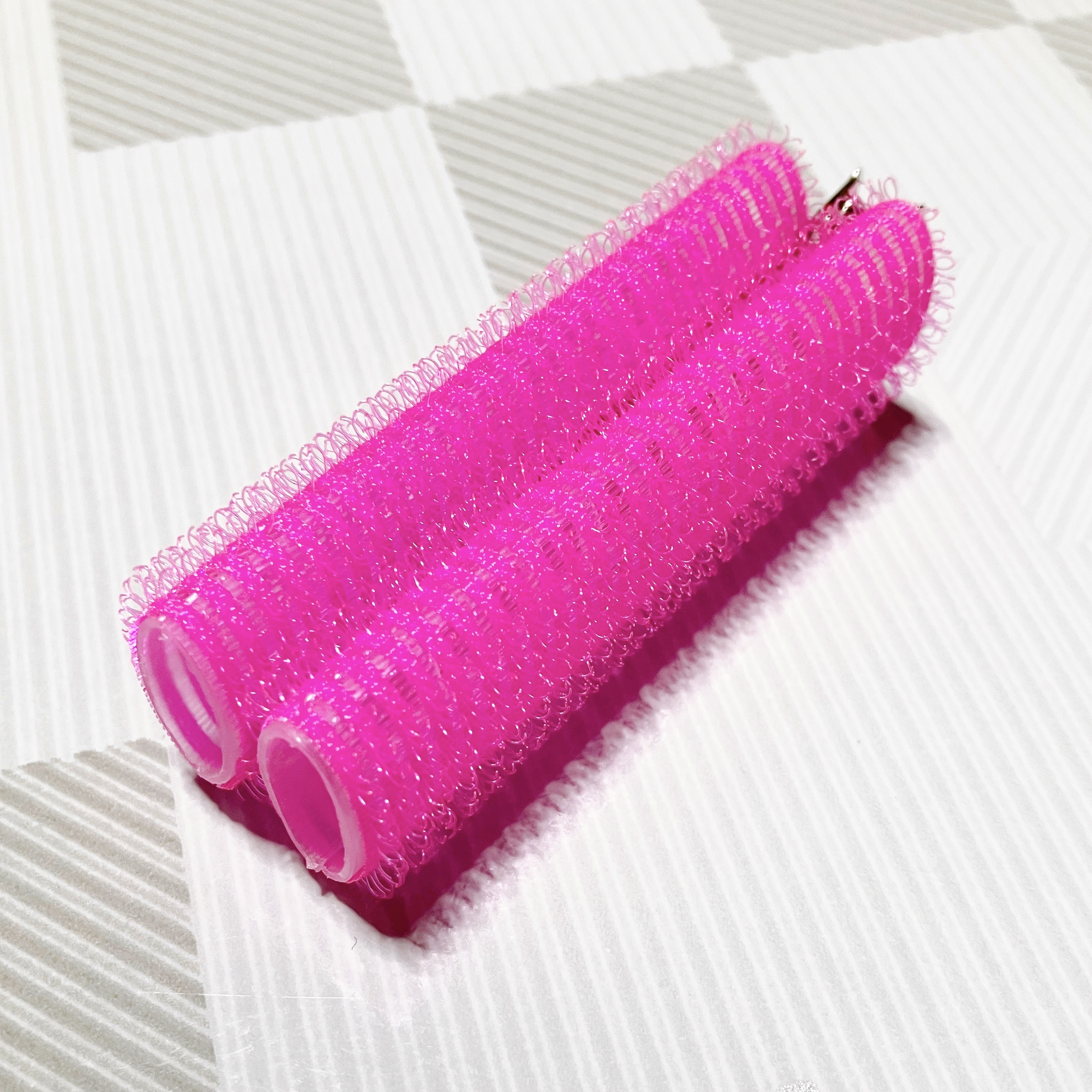 フルリフアリ くるんっと前髪カーラー ピンク/STYLE+NOBLE/ヘアケアグッズを使ったクチコミ（3枚目）