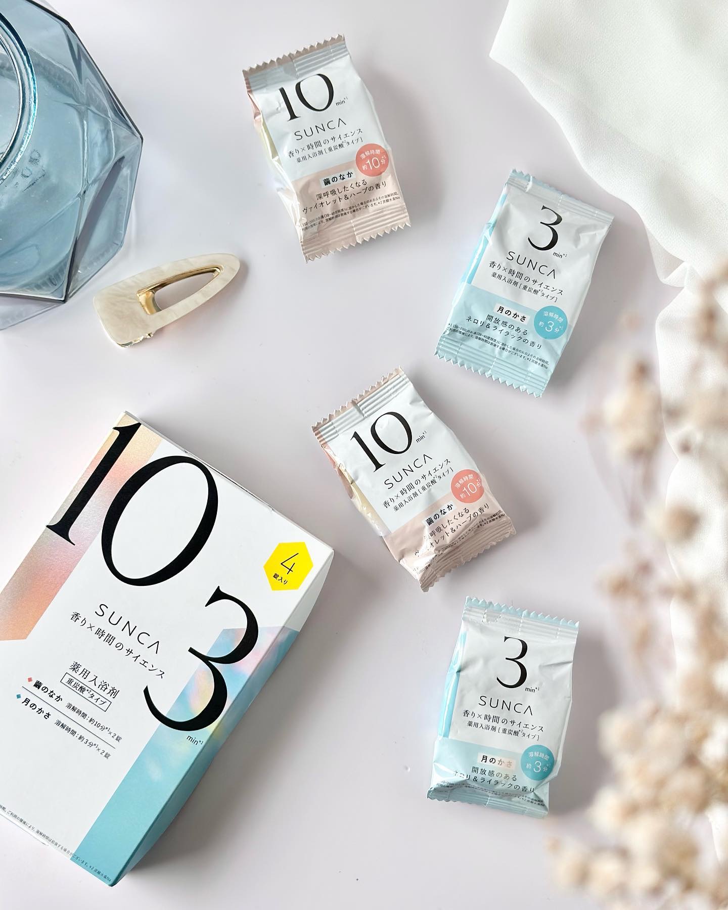 [医薬部外品] SUNCA 入浴剤 アソート/SUNCA/炭酸系入浴剤を使ったクチコミ（1枚目）