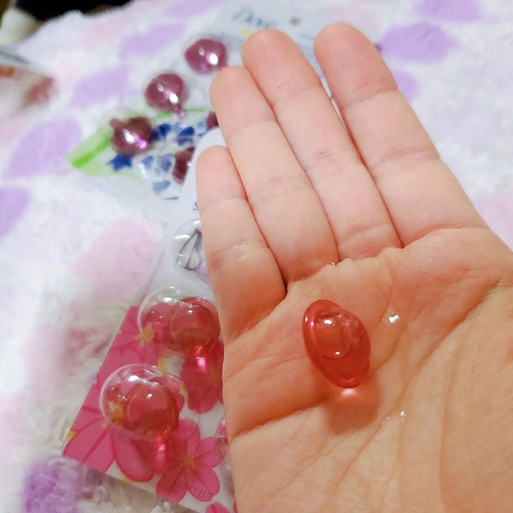 シャイニーゴールドヘアオイル/ダヴ/ヘアオイルを使ったクチコミ（2枚目）