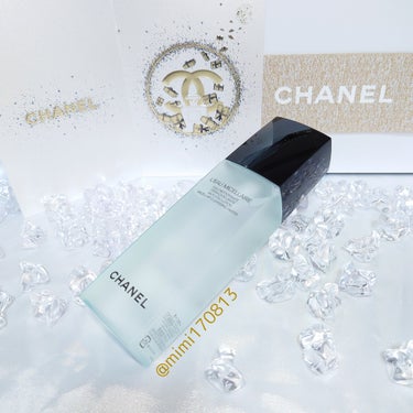 CHANEL オー ミセラーのクチコミ「こちらは購入品✨

チャーム欲しさに母に無理やり欲しい物を聞いて買いました🤣
ホリデー仕様のラ.....」（2枚目）