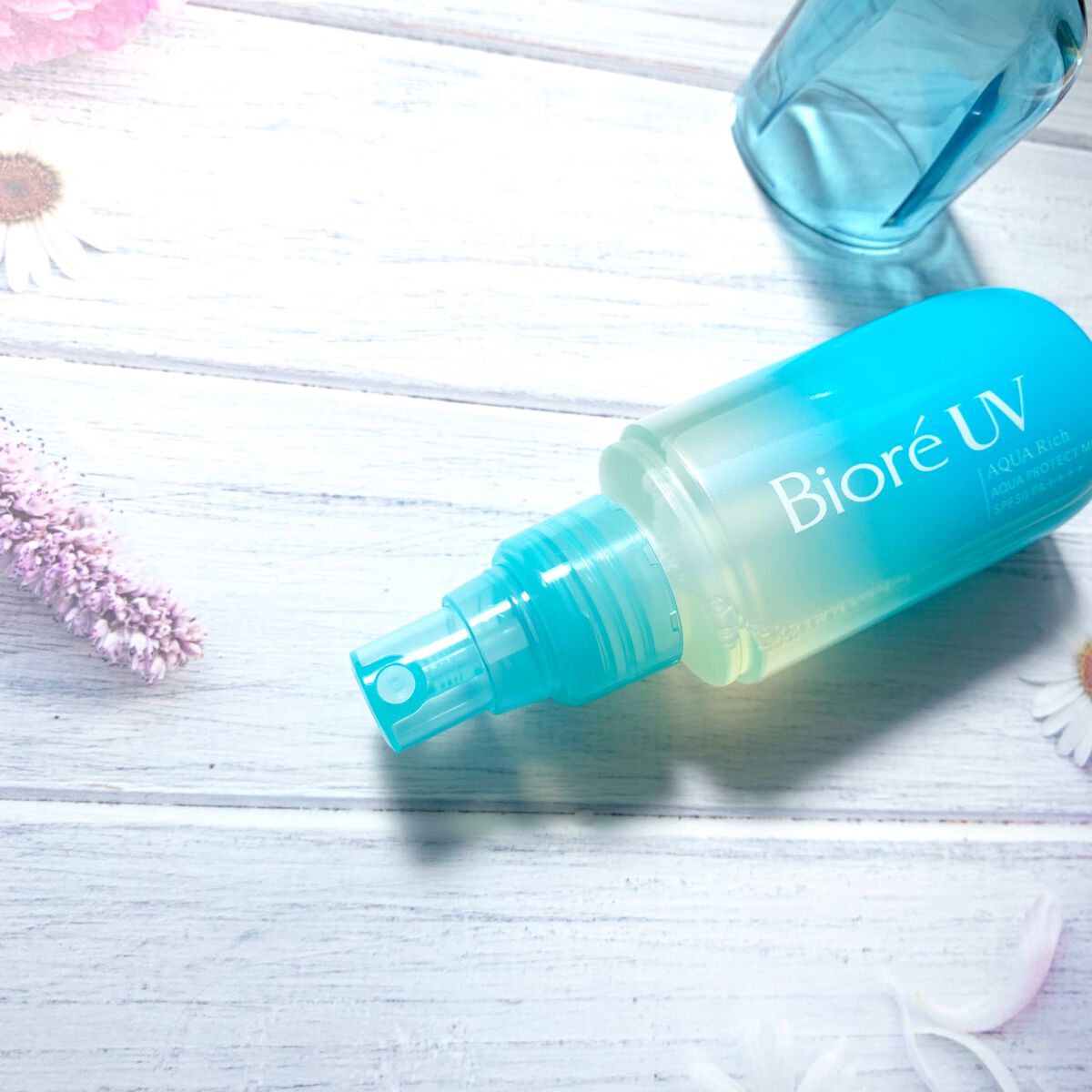 ビオレUV アクアリッチ アクアプロテクトミスト/ビオレ/日焼け止めミスト・スプレーを使ったクチコミ(3枚目)