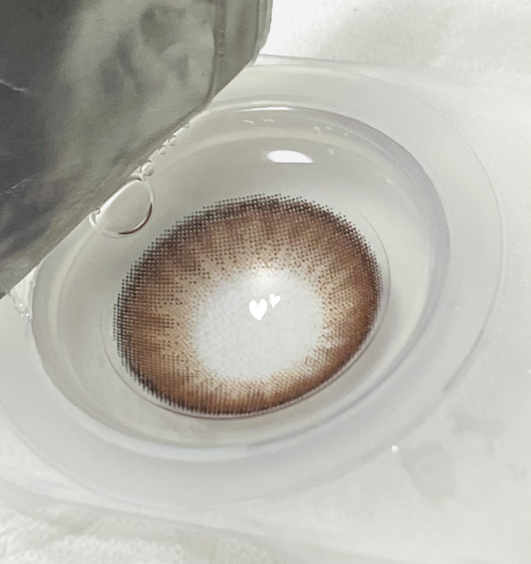 Flurry by colors 1day モカダークブラウン(うるうるチワワ)/Flurry by colors/ワンデー（１DAY）カラコンを使ったクチコミ（3枚目）