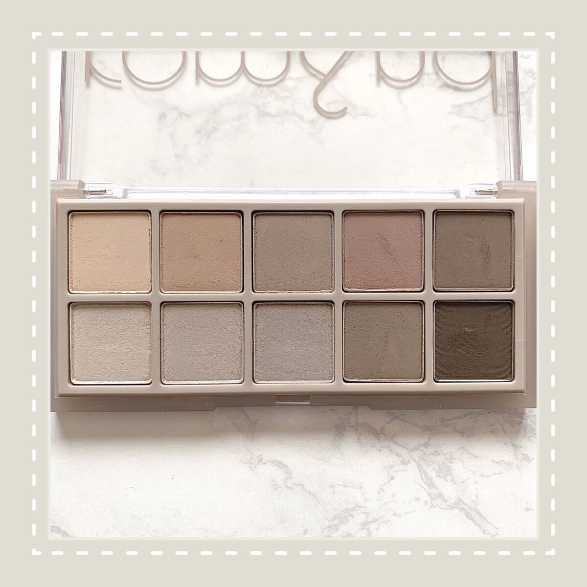 ベターザンパレット/rom&nd/アイシャドウパレットを使ったクチコミ(1枚目)