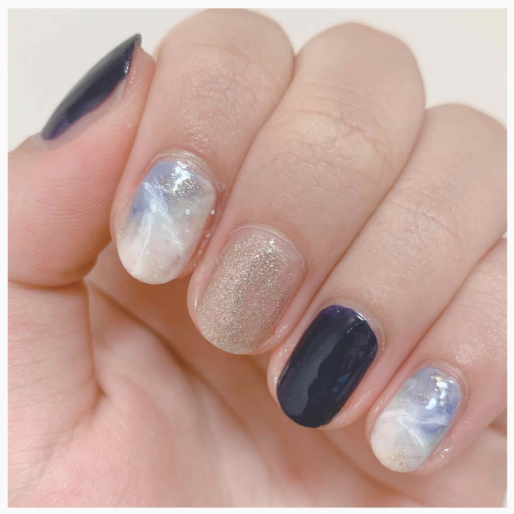 カンコレネイルカラー/DAISO/マニキュアを使ったクチコミ（2枚目）