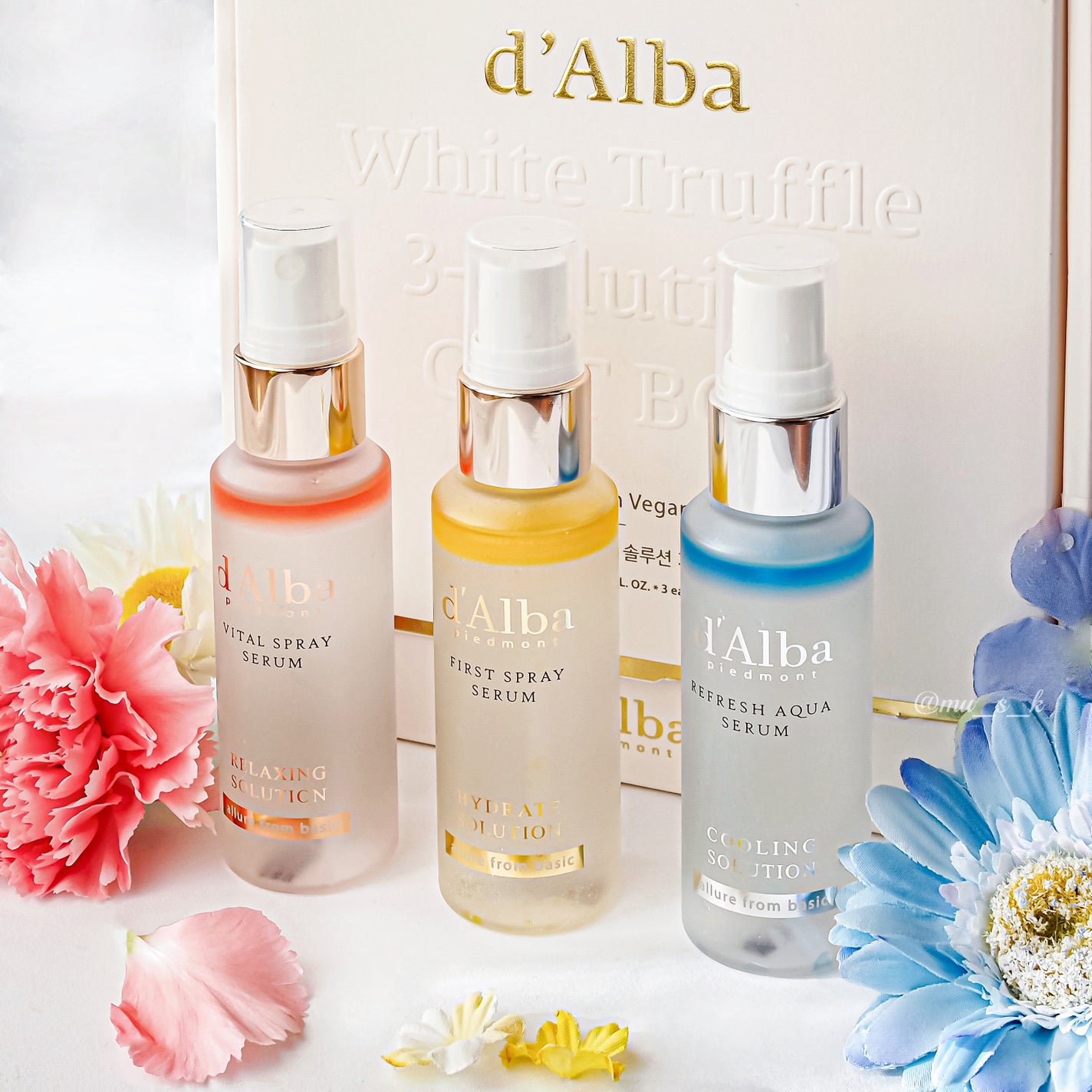 ダルバ ホワイトトリュフファーストスプレーセラム/ダルバ/ミスト状化粧水を使ったクチコミ(1枚目)