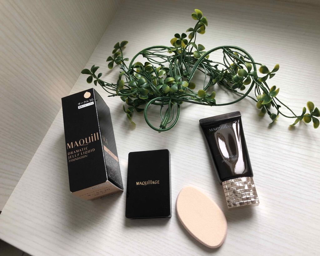 マキアージュ ドラマティックジェリーリキッドのクチコミ「日差しが強い毎日で、夏が苦手な私は、既にぐったり気味です…💦
上の私の部屋は日差しが強いので、.....」（1枚目）