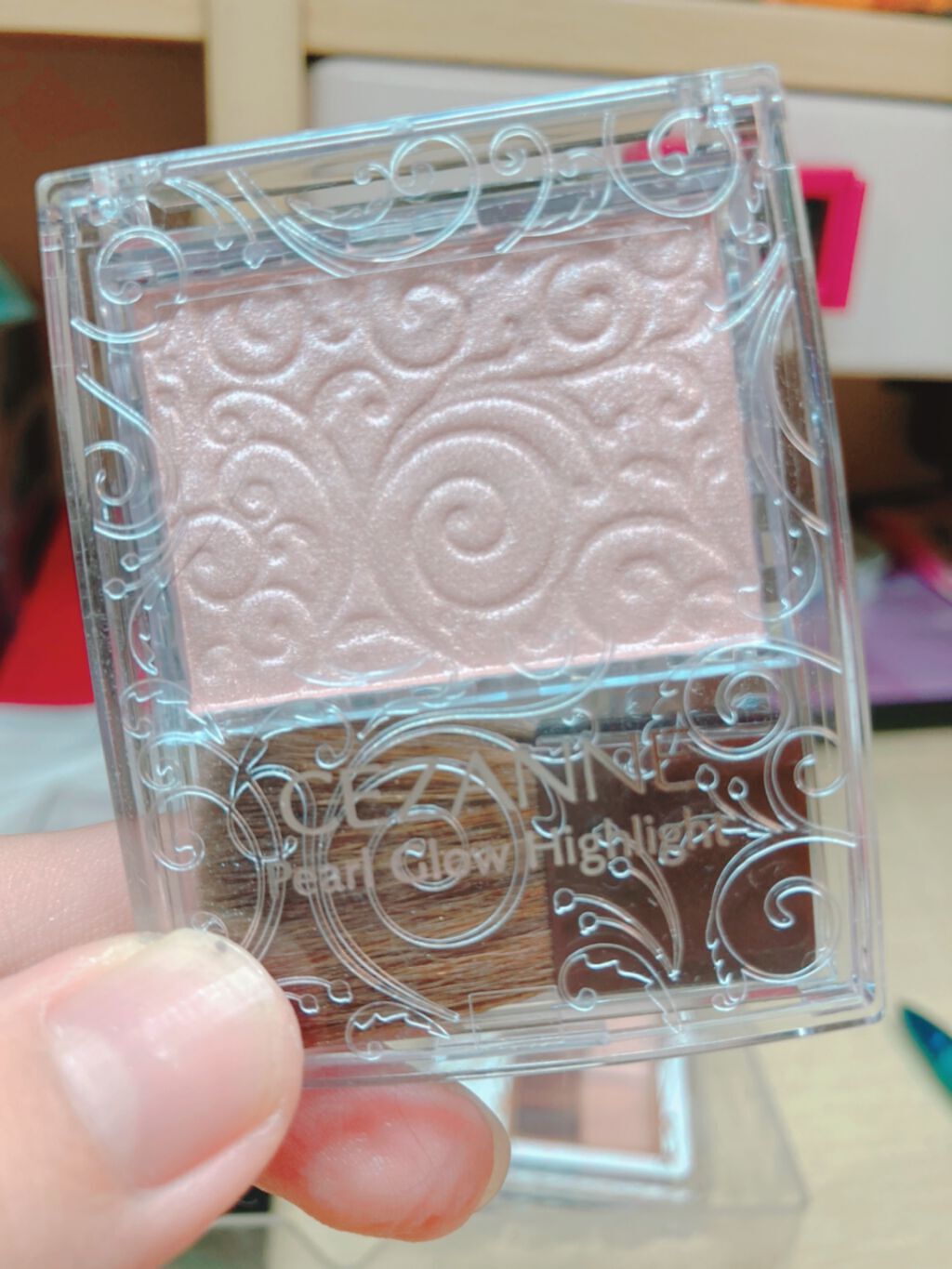 パールグロウハイライト/CEZANNE/パウダーハイライトを使ったクチコミ（1枚目）