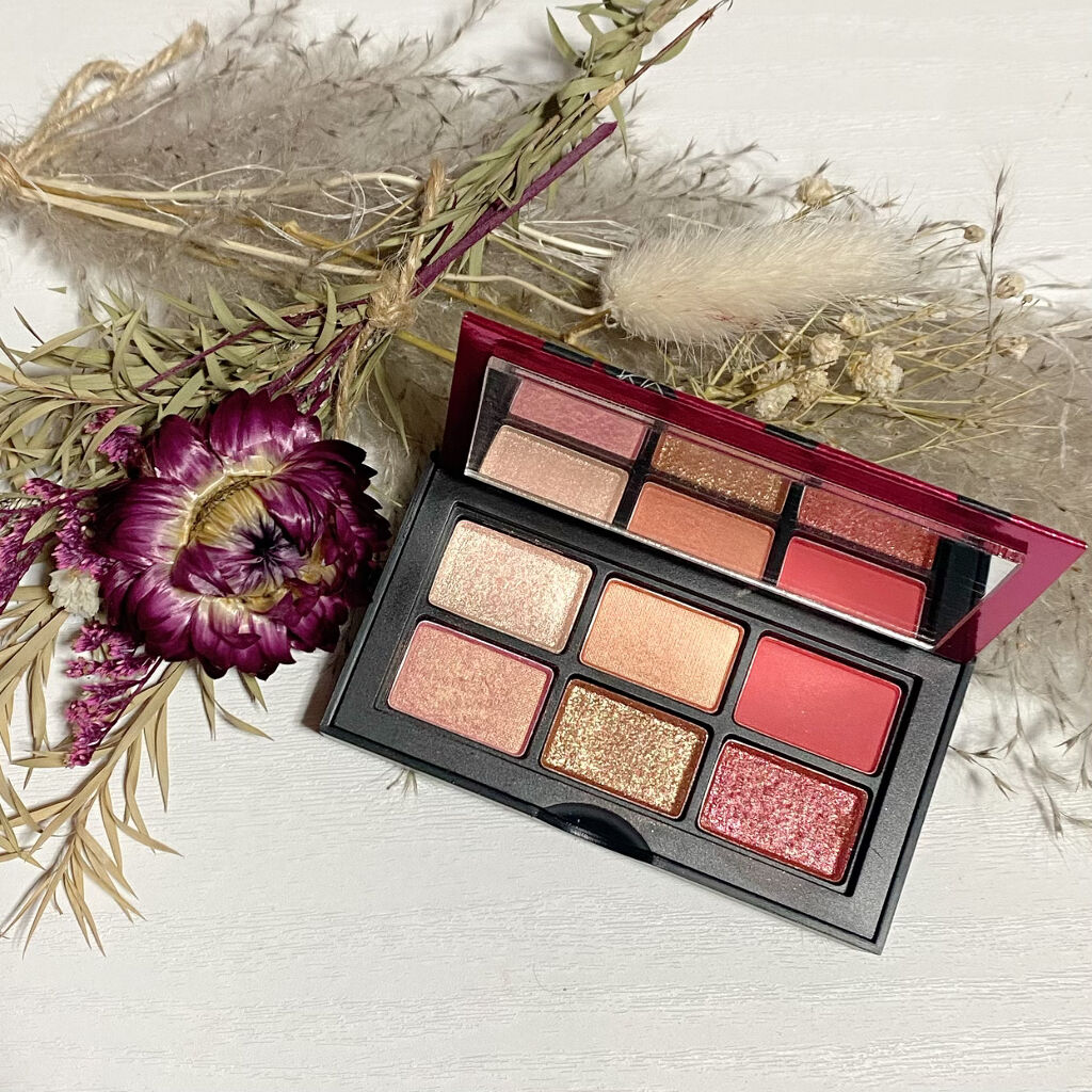 アンラップド ミニアイシャドーパレット ORGASM /NARS/アイシャドウパレットを使ったクチコミ（2枚目）