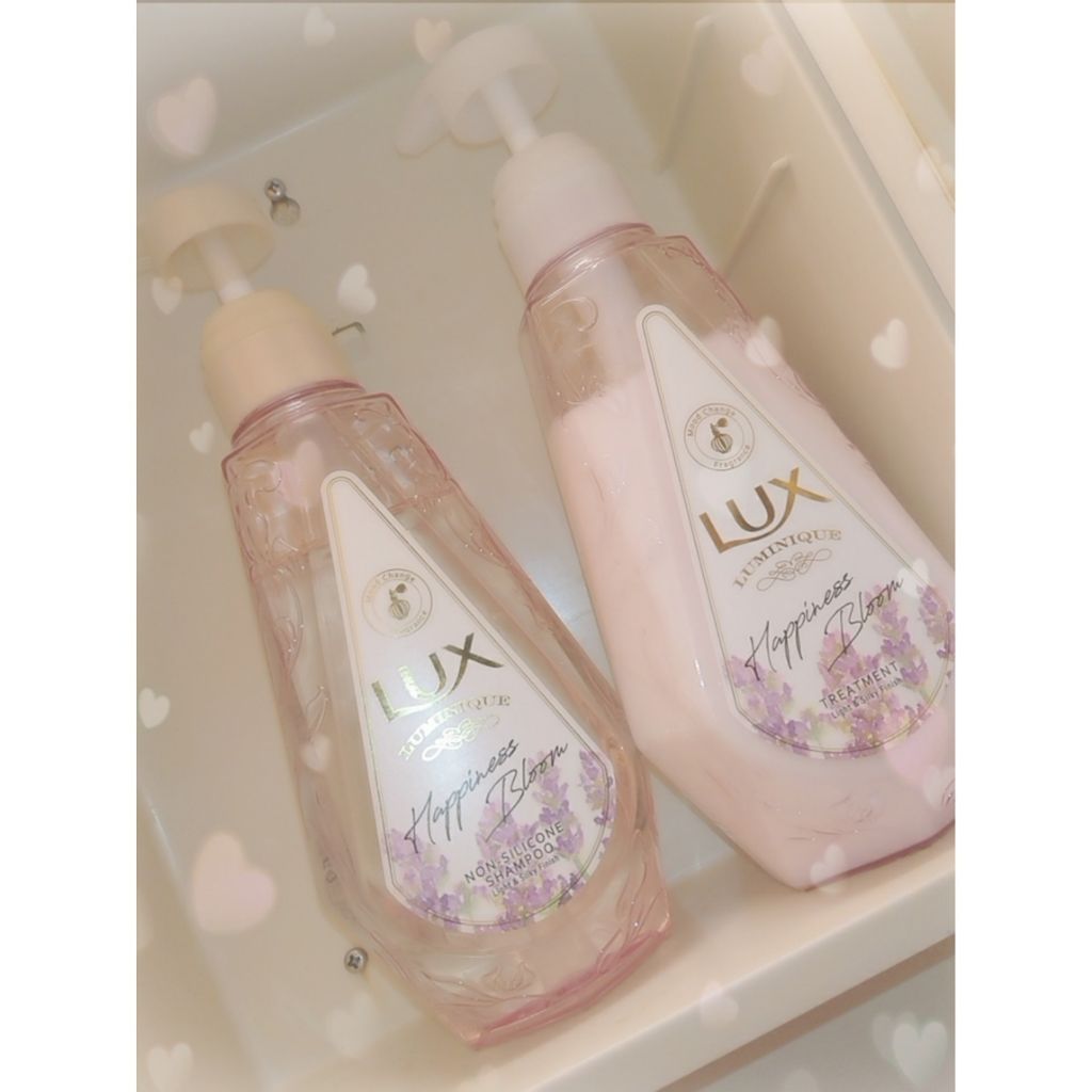 ルミニーク ハピネスブルーム シャンプー／トリートメント/LUX/市販シャンプーを使ったクチコミ（2枚目）