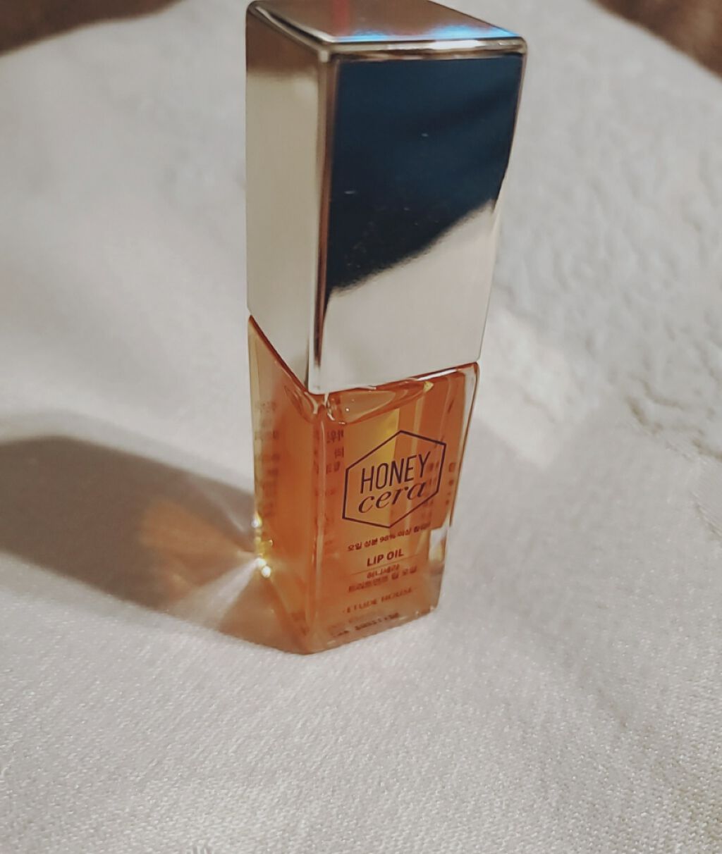 Hセラ トリートメント リップオイル/ETUDE/リップグロスを使ったクチコミ（2枚目）