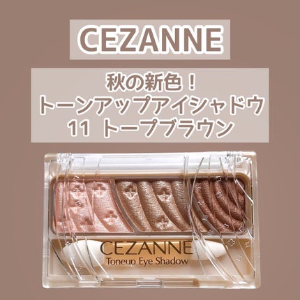トーンアップアイシャドウ/CEZANNE/アイシャドウパレットを使ったクチコミ(2枚目)