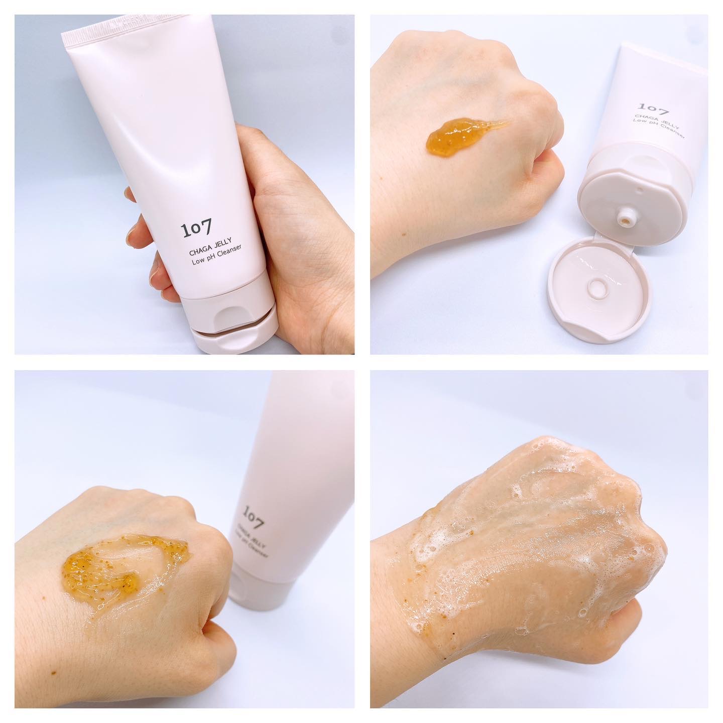 チャーガゼリー弱酸性クレンザー/107/クレンジングジェルを使ったクチコミ（2枚目）