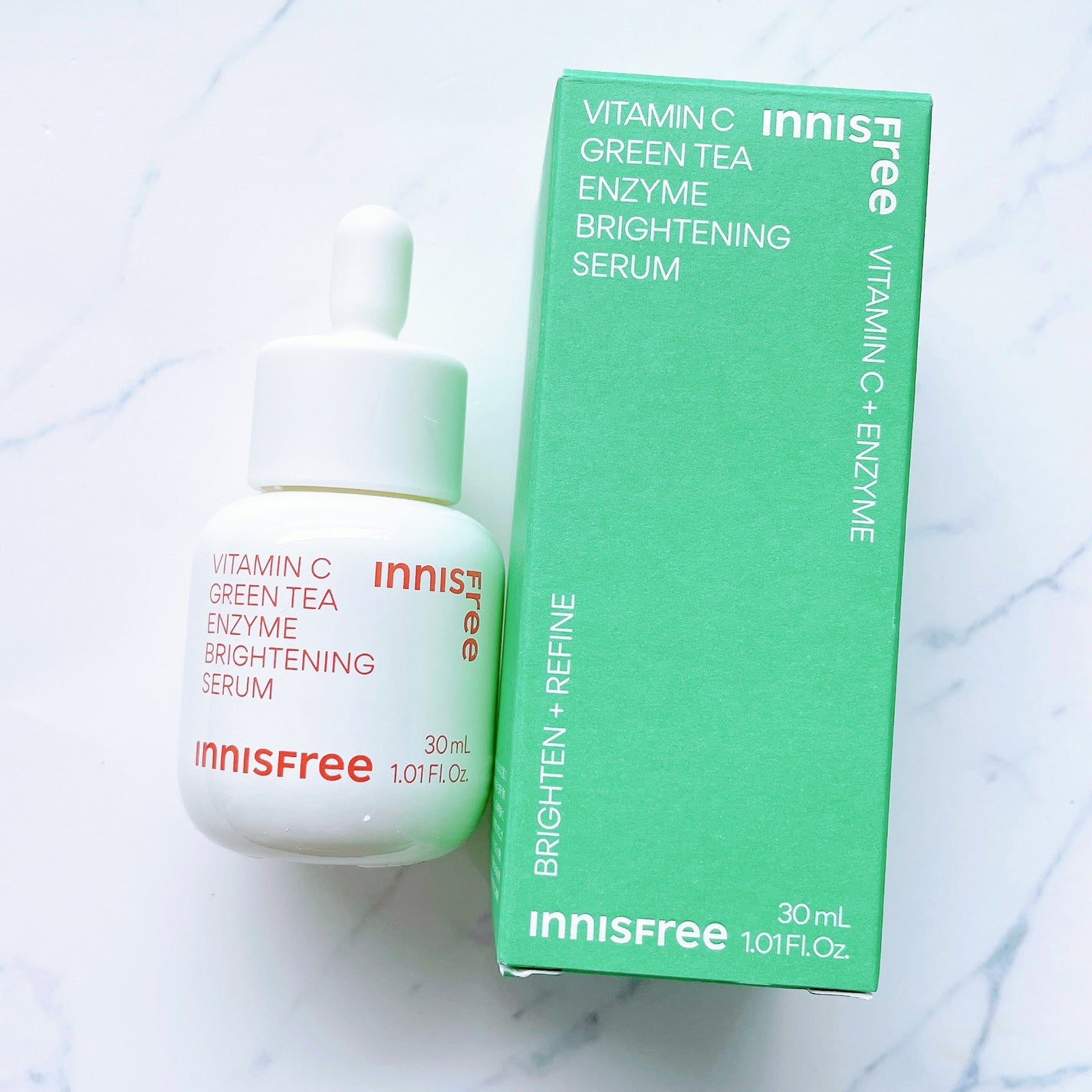ビタC グリーンティーエンザイム ブライト セラム/innisfree/美容液を使ったクチコミ(1枚目)