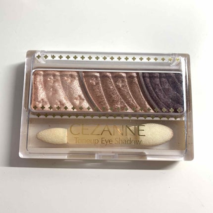 トーンアップアイシャドウ/CEZANNE/アイシャドウパレットを使ったクチコミ(1枚目)