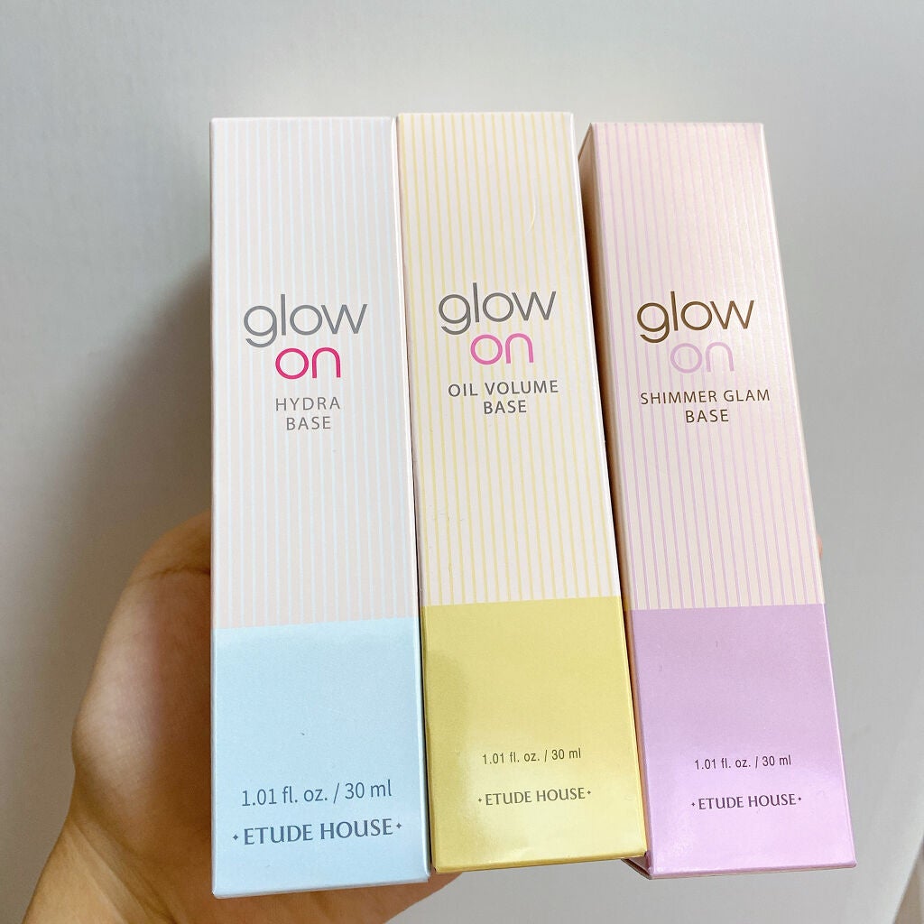 グローオンオイルボリュームベース/ETUDE/化粧下地を使ったクチコミ(2枚目)