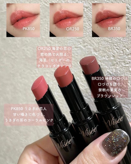 ネンマクフェイク ルージュ/Visée/口紅を使ったクチコミ(2枚目)