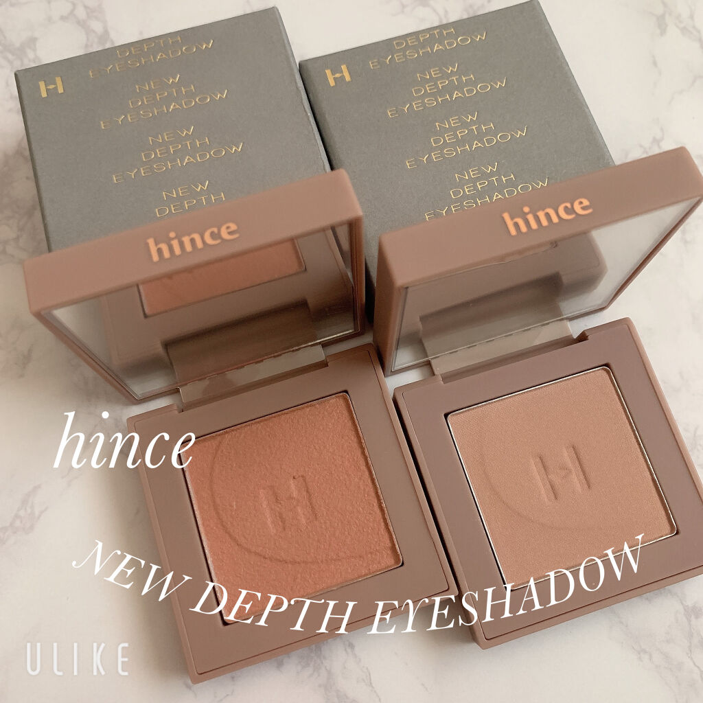 ニューデップスアイシャドウ/hince/単色アイシャドウを使ったクチコミ（1枚目）