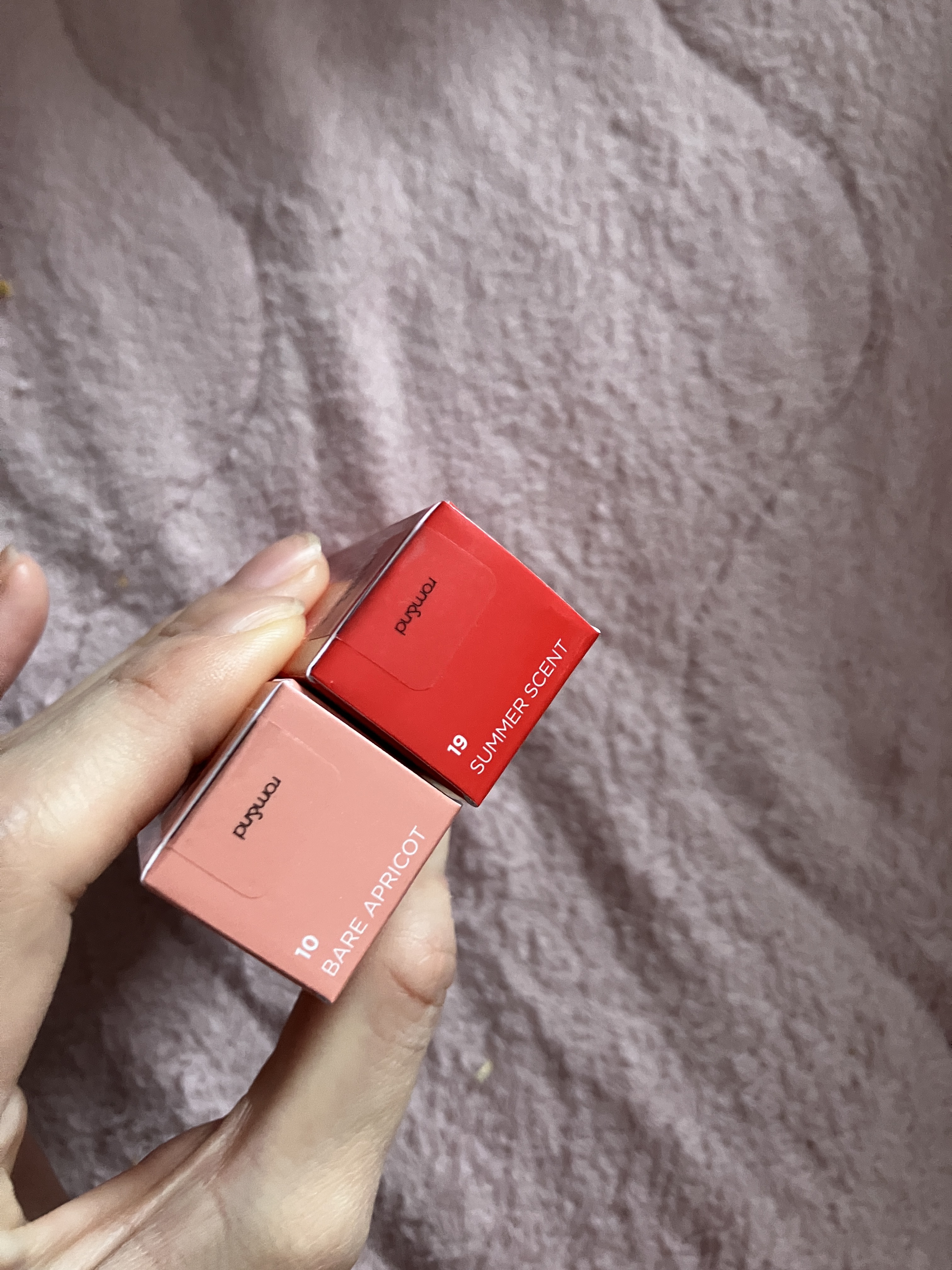 ザ ジューシーラスティングティント/rom&nd/リップティントを使ったクチコミ（2枚目）