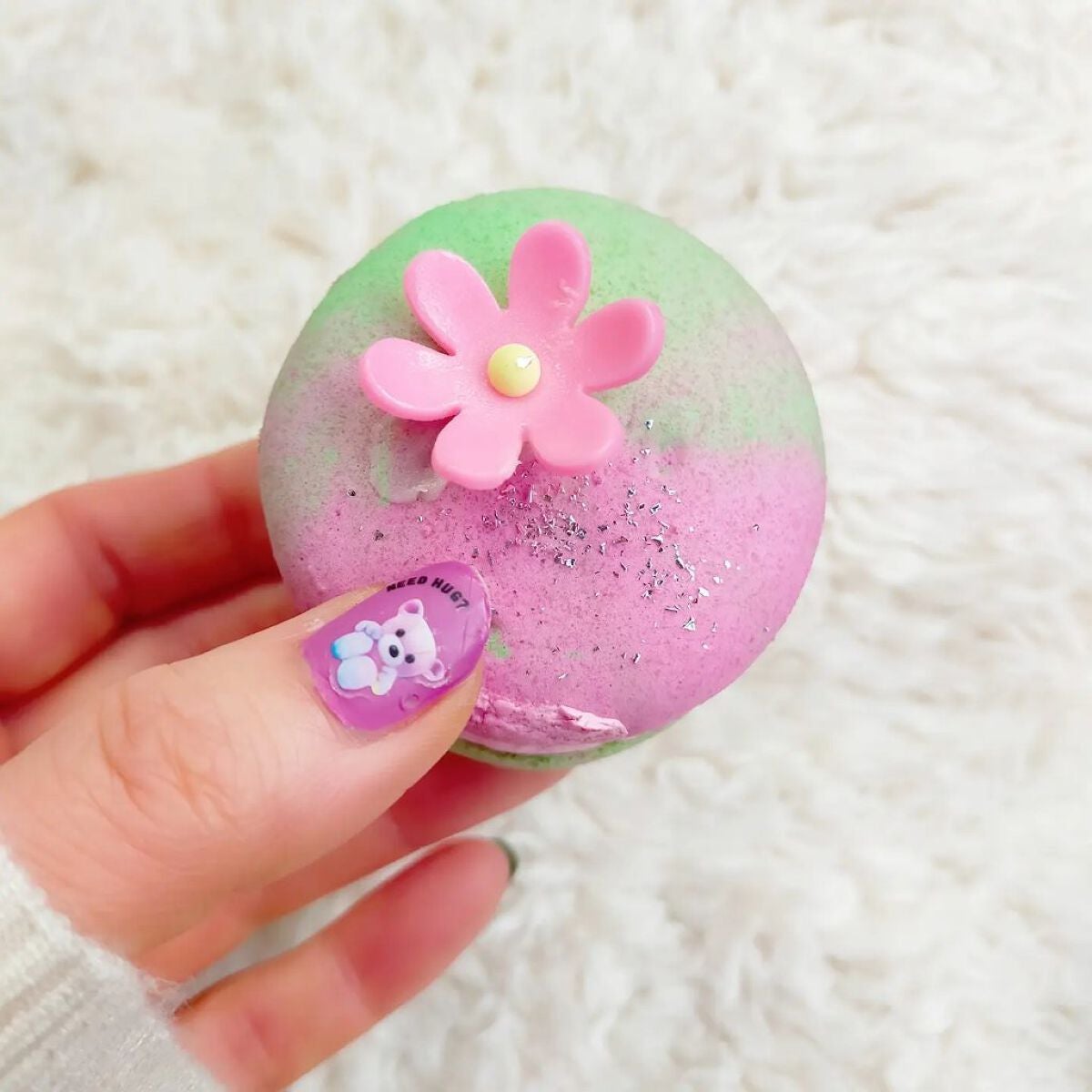 あちゃみん on LIPS 「マカロンネイル·春らしさ+大人可愛いでくすみ系のパステルカラー..」(3枚目)