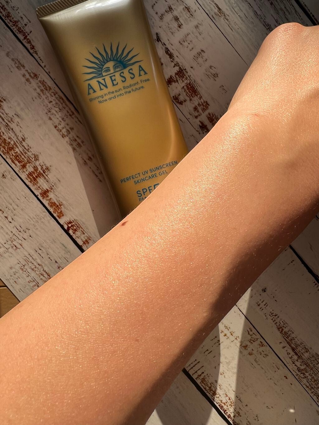 パーフェクトUV スキンケアジェル N/アネッサ/日焼け止め・UVケアを使ったクチコミ(3枚目)
