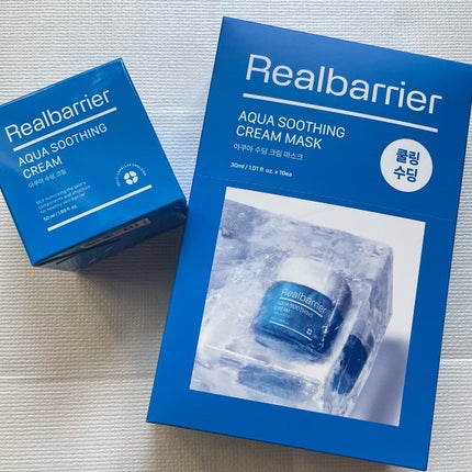 アクアスージングクリーム/Real Barrier/フェイスクリームを使ったクチコミ(5枚目)