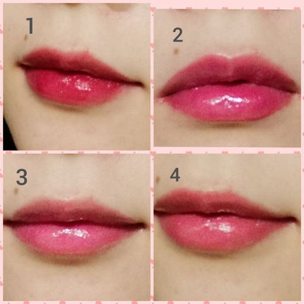 オールインワンルージュ/リトルレディ リュクス/リップグロスを使ったクチコミ(4枚目)