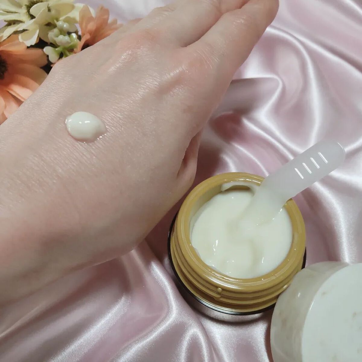 ゴールデンVC ブライト アクアクリーム/fracora/フェイスクリームを使ったクチコミ(3枚目)