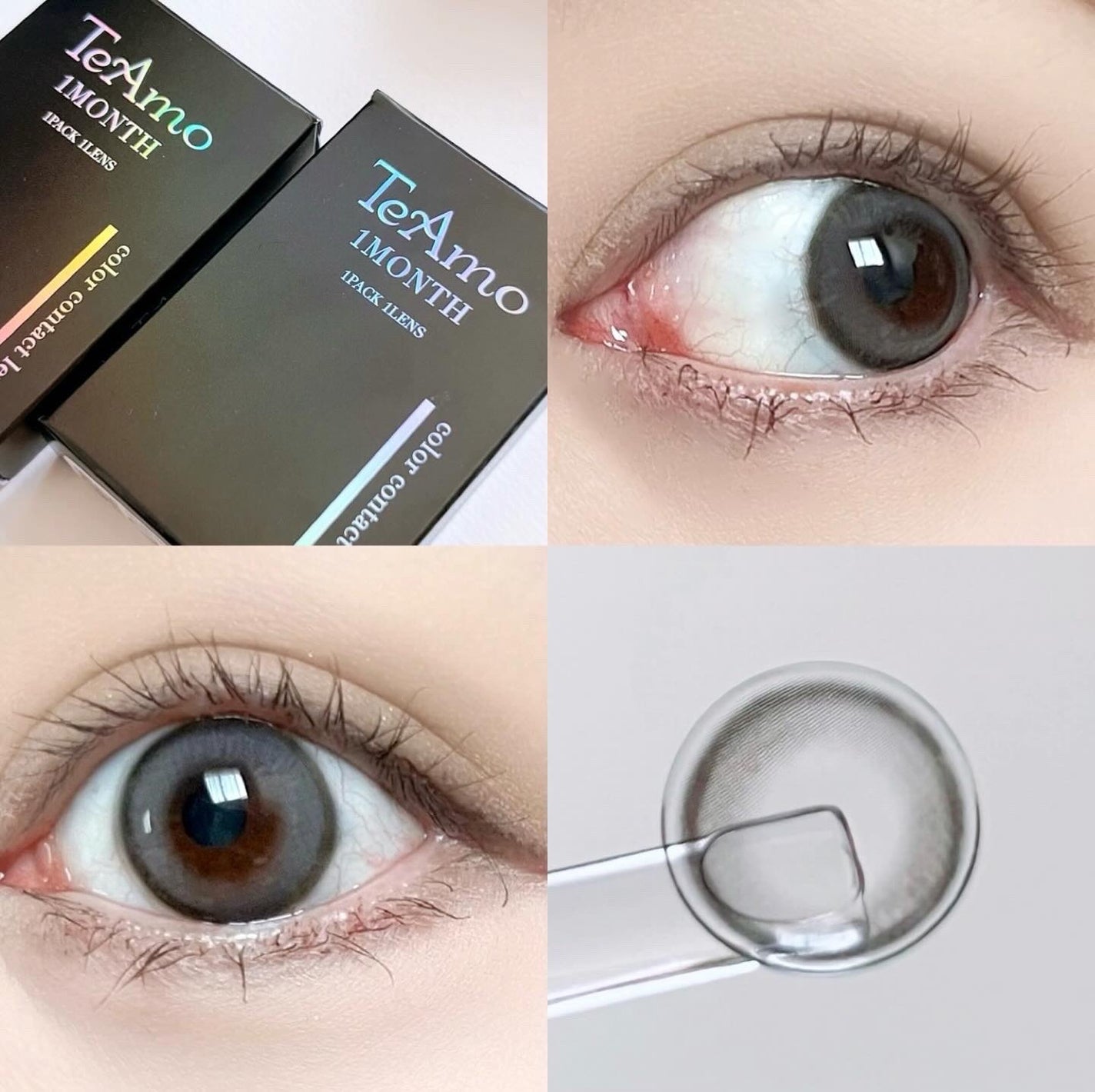 TeAmo 1month/TeAmo/1ヶ月(1MONTH)カラコンを使ったクチコミ(1枚目)