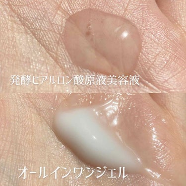 オールインワンジェル 発酵ヒアルロン酸原液美容液セット/BIOPREMIUM/スキンケアキットを使ったクチコミ（2枚目）