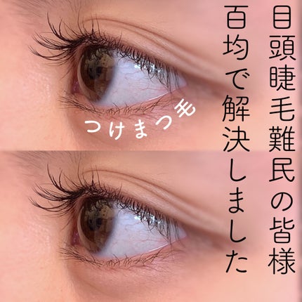 ミッシュブルーミン コラボアイラッシュ/DAISO/つけまつげを使ったクチコミ(1枚目)