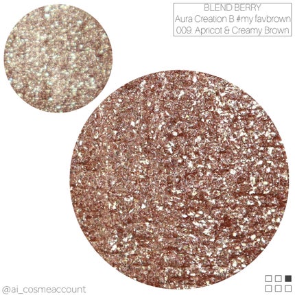 オーラクリエイション/BLEND BERRY/アイシャドウパレットを使ったクチコミ(4枚目)
