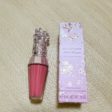 ジルスチュアート　クリスタルブルーム　リップブーケ セラム 106 sakura dusk＜サクラブーケ＞ （限定））/JILL STUART/リップケア・リップクリームを使ったクチコミ（2枚目）