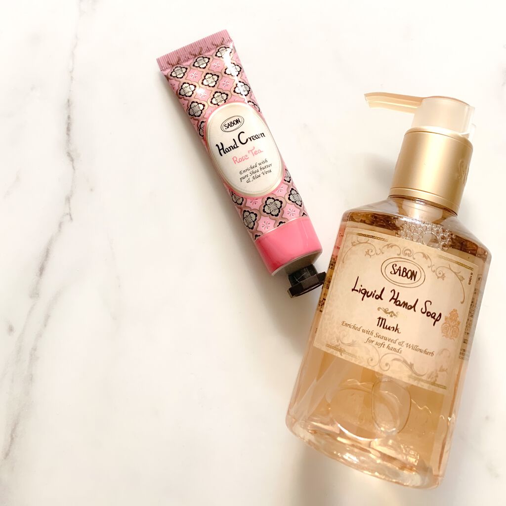 バターハンドクリーム  ムスク/SABON/ハンドクリームを使ったクチコミ（1枚目）