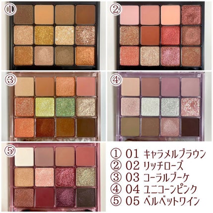 グラムチェンジマルチパレット/A.BLACK/マルチパレットを使ったクチコミ(2枚目)