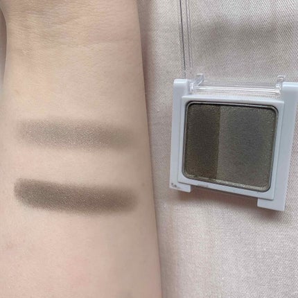 ツイングラデーションアイカラー/オルビス/アイシャドウパレットを使ったクチコミ(2枚目)