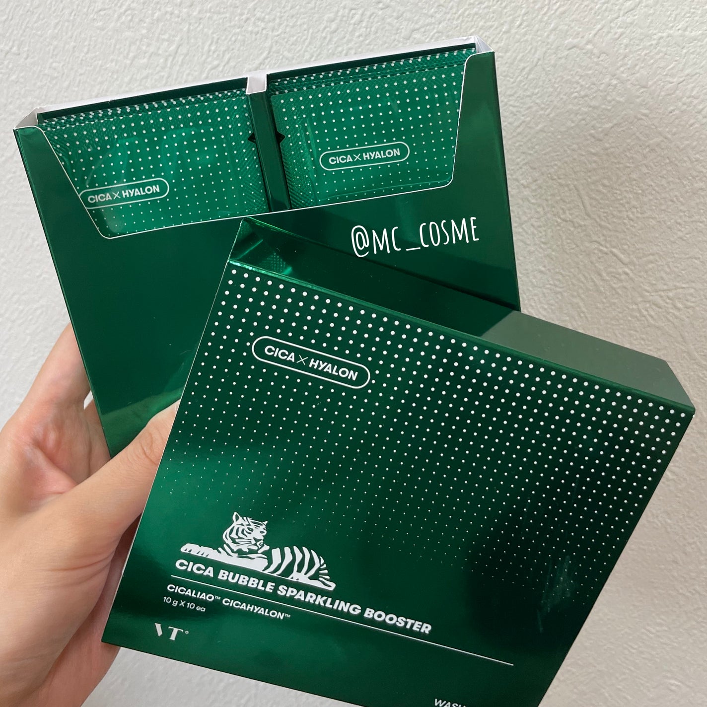 CICA バブルスパークリングブースター/VT/洗い流すパック・マスクを使ったクチコミ(2枚目)