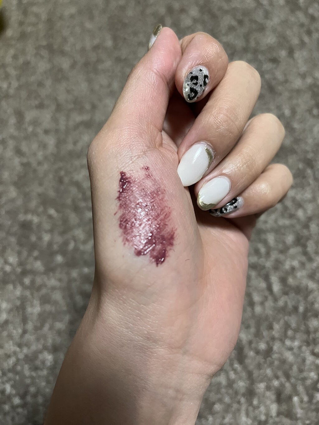 ダイヤモンドシリーズ カラーマスカラ ワイルドベリー/ZEESEA/マスカラを使ったクチコミ（2枚目）