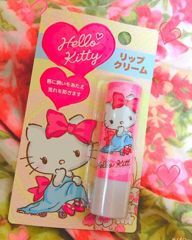 ゆらの♡ on LIPS 「ドラッグストアで見つけたキティーのリップクリーム💕#推しコスメ..」（1枚目）