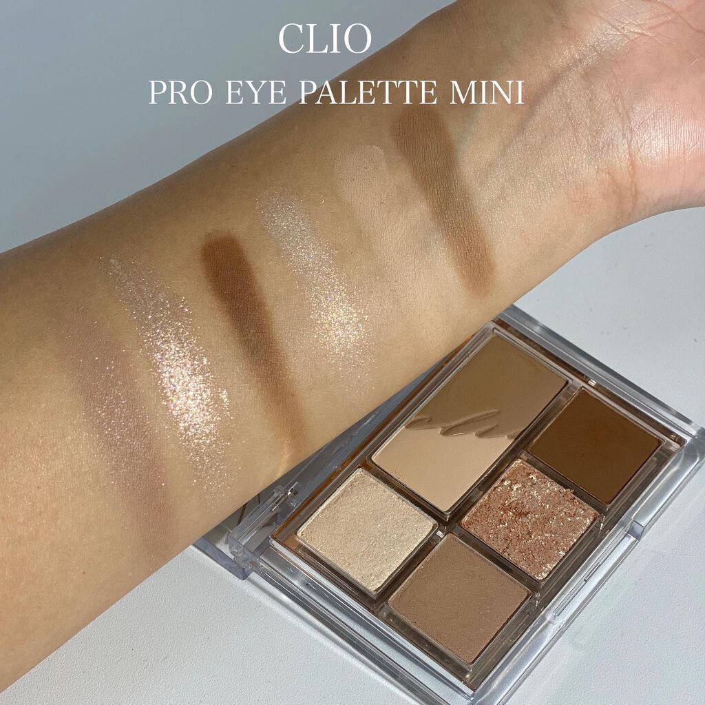 プロ アイパレット ミニ/CLIO/アイシャドウパレットを使ったクチコミ（1枚目）