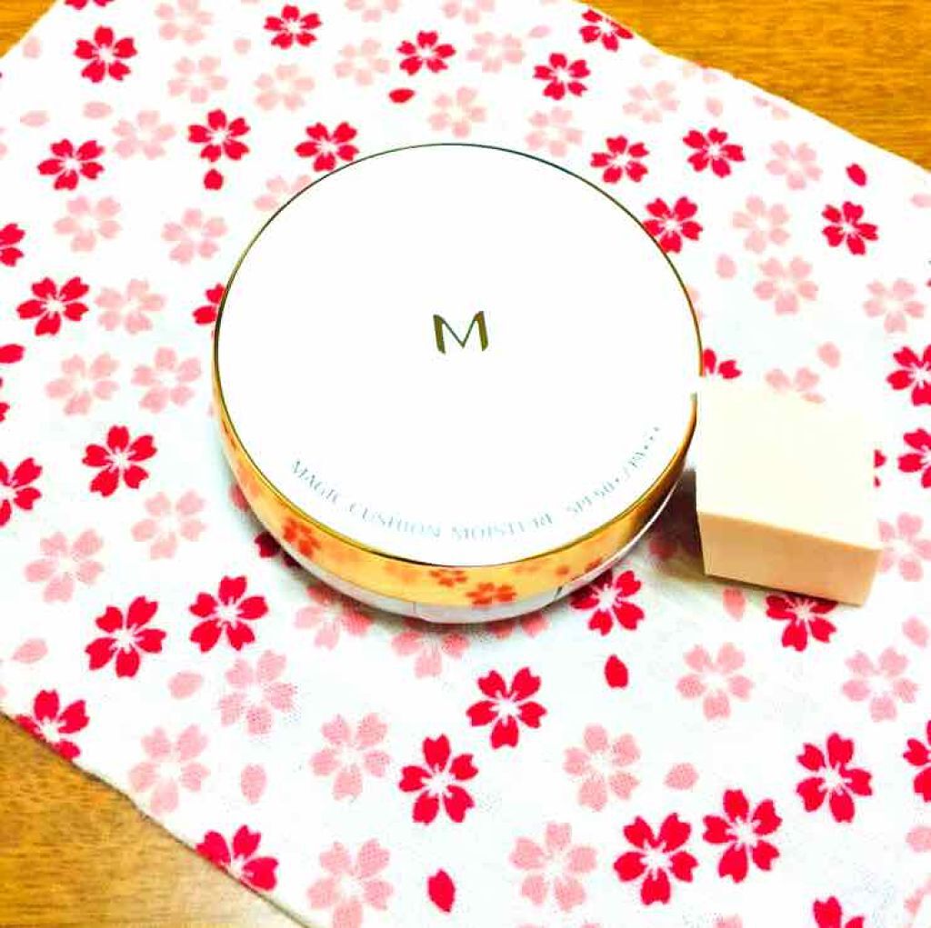 M クッション ファンデーション(モイスチャー)/MISSHA/クッションファンデーションを使ったクチコミ(1枚目)