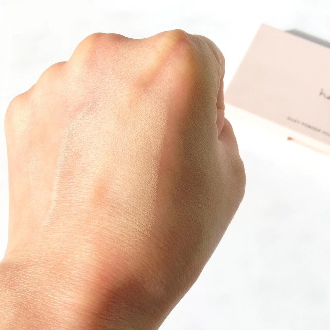 シルキーパウダーファンデーション/heme/パウダーファンデーションを使ったクチコミ(5枚目)