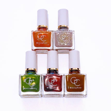 グロッシーコート ブラックティー/スキューズミー/オールインワンネイルを使ったクチコミ(3枚目)