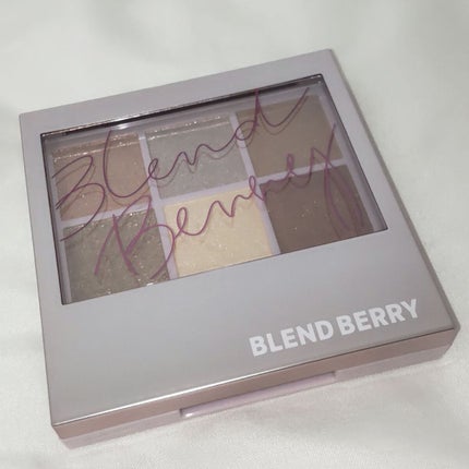 オーラクリエイション/BLEND BERRY/アイシャドウパレットを使ったクチコミ(3枚目)