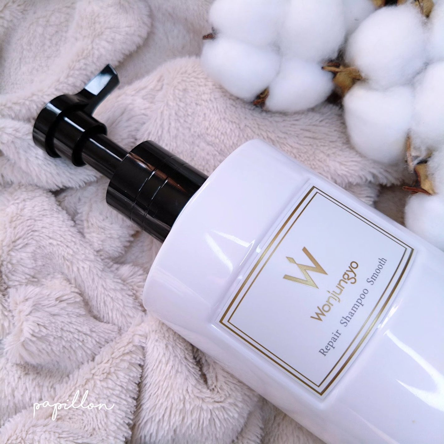 ウォンジョンヨ リペアシャンプー スムース/リペアトリートメント スムース/Wonjungyo/市販シャンプーを使ったクチコミ(4枚目)