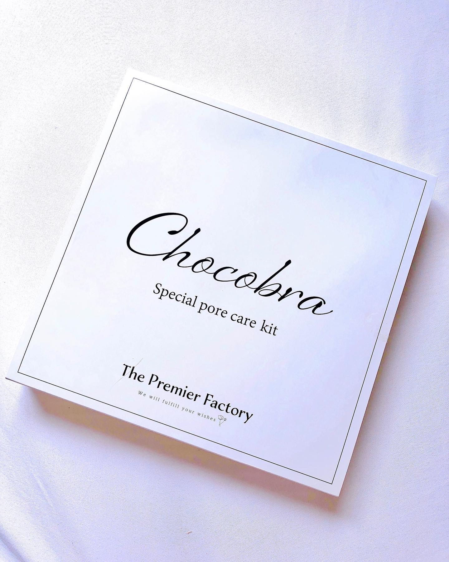 チョコブラ スペシャル毛穴ケアセット/Chocobra/スキンケアキットを使ったクチコミ（1枚目）