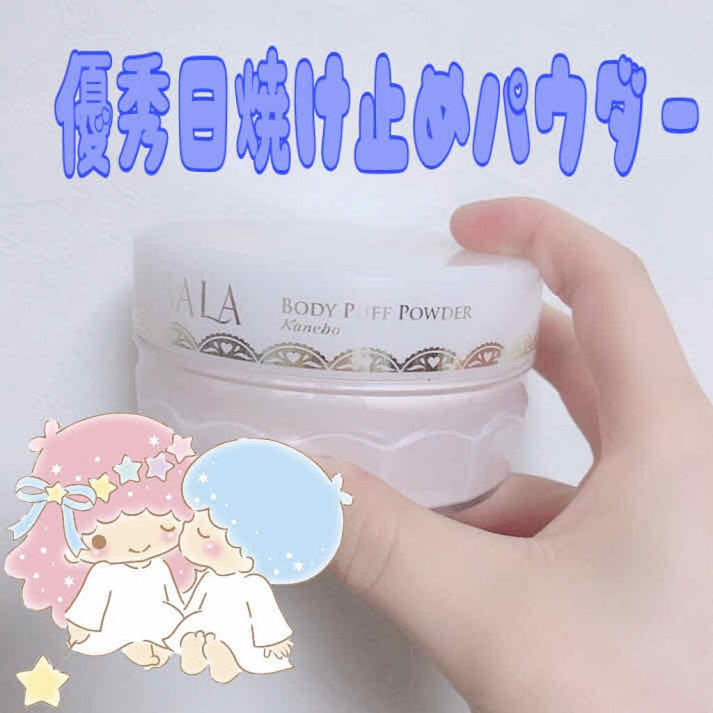 ボディパフパウダーN UV(サラの香り)/SALA/ボディパウダーを使ったクチコミ（1枚目）