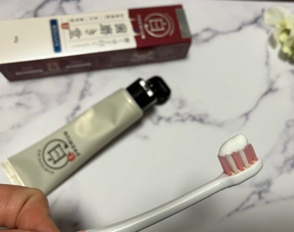 歯磨き堂 薬用ホワイトニングペースト プレミアム/歯磨き堂/歯磨き粉を使ったクチコミ(4枚目)