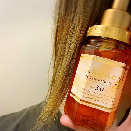 EXディープモイスト ヘアオイル3.0/&honey/ヘアオイルを使ったクチコミ(3枚目)